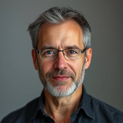 Portrait de Jean-Pierre Martin, Directeur Artistique d'Atelier Lumière